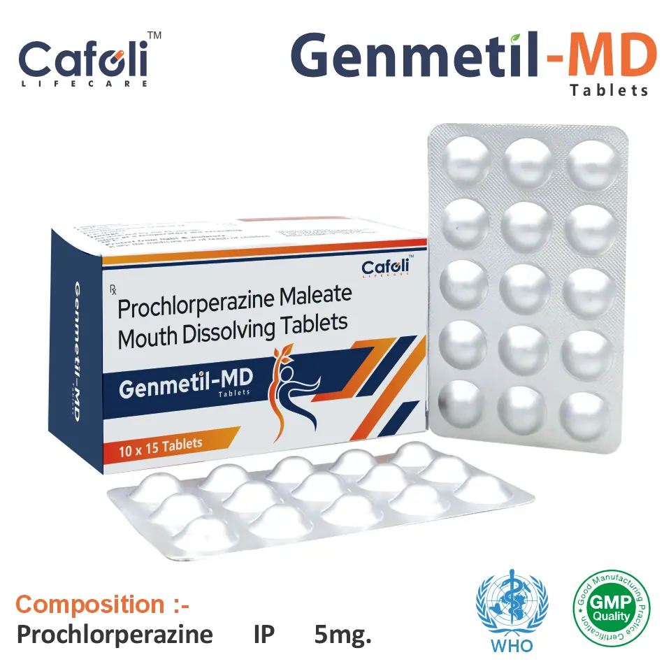 Prochlorperazine 5mg | Best price for PCD Pharma Franchise | Antiemetic & antipsychotic segment